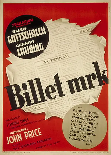 Billet mrk.